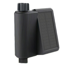 Water Timer Solar Powered WiFi Sprinkler Timer with Brass Inlet Automatic Irrigation Controller No Hub Required