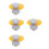 16Pcs Plastic Nut Covers Easy-Install Kids Slide Bolt Caps 6