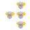 16Pcs Plastic Nut Covers Easy-Install Kids Slide Bolt Caps 8
