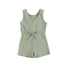 (18-24 Months, Bean Green) Μωρό κορίτσι καλοκαιρινό ρούχα νηπίων