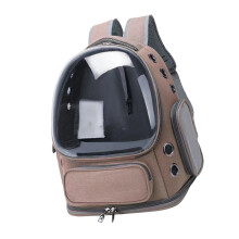 Light Weight Breathable Travel Pet Travel Backpacks With-Camel