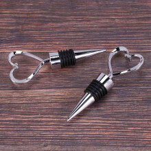 8Pcs Heart Wine Bottle Stoppers, Champagne Colser for Sealing Wine, Beer - Love Decorative Wine Corks
