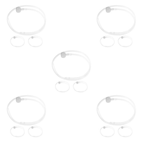 15Pièces Tubes Remplacement Transparent Anti-Reflux Pour Bébé