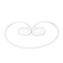 Écouteurs à oreille ouverte V5.3 80 mAh EDR Blanc Sans fil