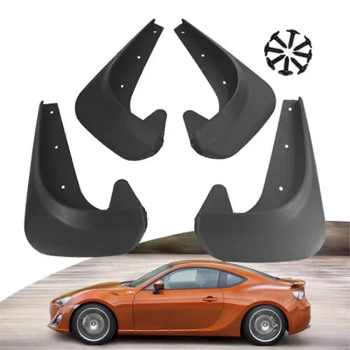 4pcs Universal Car Mud Flaps Splash Guards MudFlaps Front Rear Wheel Mudguards Auto Accessories Spla 2