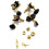 4pcs Guitar String Tuner Ukulele String Tuner Accessories Folk Guitar String Winder Musical Inst e 5