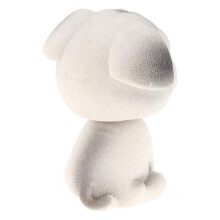 2X Harts SöT Bobble Hund Bobbing Valp Figurine Leksak Hem Hem/Bil InstrumentbräDa för Bil Fordonsdekoration - Mops