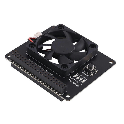 FAN HAT for 4B 3B+ 3B PWM Software Control Fan Function Power Button Fit for NEO Case for Pi 4 2