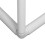 Embroidery Frame Lap Stand Cross Stitch Holder Set, Double Layer, White 8