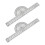 2 Pcs Plotter Plotting Tool Aviation Plotter Charts Air Navigation Plotter Pilot Accessories for Pil 3