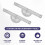 2 Pcs Plotter Plotting Tool Aviation Plotter Charts Air Navigation Plotter Pilot Accessories for Pil 4