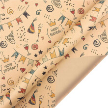 12 Pcs Wrapping Paper Sheets,Birthday Wrapping Paper Set Festival Gift Wrap Papers,Ribbon Present Gift Wrapping Paper