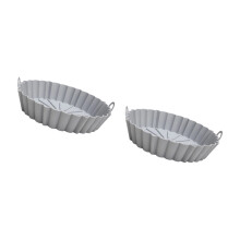 Pack of 2 Air Fryers Pad Air Fryers Basket Round-L
