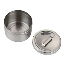 Stainless Steel Medicals Ointment Cotton Ball Storage Canister