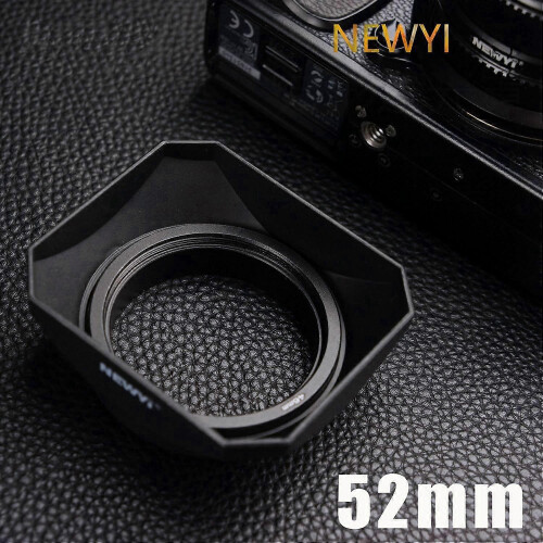 Square Shape Lens Hood for Mini Single Camera(52mm) 1