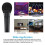 100 Pcs Microphone Cover Handheld Microphone Protective Cap Musical Microphone Cover for 5