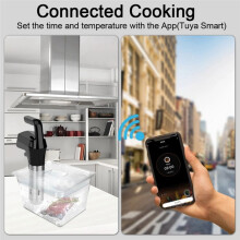 Vacuum Sous Vide Cooker LCD Touch Digital Display Immersion Circulator Accurate Cooking Waterproof Slow Cooker C EU Plug