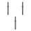 3Pièces Bit Rivet Pneumatique Alliage Résistant Pour Usage Industriel 7