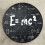 3X  of Relativity Math Formula Wall Clock Scientist Physics Teacher Gift School Classroom Decor 4