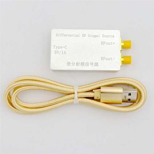 150M-4GHZ Differential RF Clock Signal Source Supports Point Frequency ASK FSK FM Sweep Frequency Hopping Modulation 2