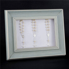 180Pcs Baptism Rosary Beads Finger Baptism Rosaries Faux Pearls for Baptism Favors Christening Favors Communion Favors