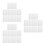 30Pcs Reusable Clear Clamshell Packaging Box for Electronics Storage 10