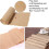 2X Table Runner 10 M X 30 cm Jute Table Runner Linen Jute Fabric, Table Runner Roll Table Decoration Wedding 2