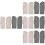 8Pairs Comfortable Nylon Nail for Gel and Manicure Use 8