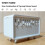 2X White Noise Machine Diffuser Air Aroma Diffuser Humidifier with 8 White Noise Adjustable, Night Light 4