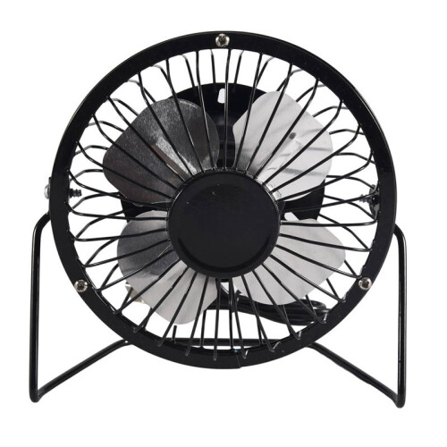3X -Ventilador EléTrico com Painel Solar PortáTil 5W 4 Polegadas com Efeito de Estufa Exaustor Solar para EscritóRio Ao Ar Livre