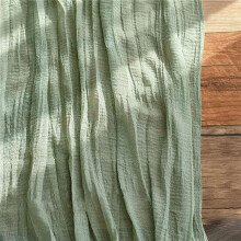 2X Bordslöpare Boho Gasväv Bordslöpare Rustik Sheer Runner för Bröllop Baby Shower Bordsdekorationer 90X400Cm