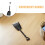 2Pcs Compact Portable Snow for Car Heavy Duty Telescoping Black 9