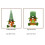 4X St Patricks Day Decoraties - St Patricks Day Decor Kabouter Pluche Groene Ierse Kabouter  Kabouter Beeldje 6