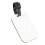 20PCS Sublimation Blank Luggage Tags White Blank Travel Bag Baggage Tags with Strap Double Sided Suitcase Label Tag 7