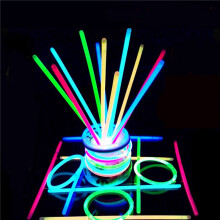 200 StüCk Fluoreszenzlicht-LeuchtstäBe, ArmbäNder, Halsketten, Neonfarben für Hochzeit, Party, LeuchtstäBe, Leuchtend Bunte LeuchtstäBe