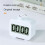 2X Digitaler Timer Visueller Rotierender Küchentimer Schnell Einstellbarer Count-- und Count-Down-Timer Läutende oder Blinkende Lichter 4