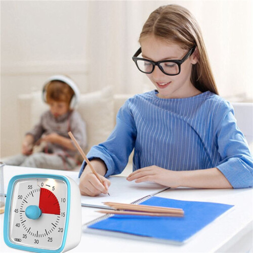 2X Visual Timer with Night Light, 60 Minutes Countdown Timer for Kids and Adults,  Management Tool () 1