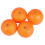 8 Pcs Soft Plastic Simulation Orange Fruit Home Decoration Burgundy 3