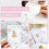 100 Sheets Pre-Folded Vellum Jackets for 5X7 Invitations,Vellum Wraps for 5 X 7 Wedding Invitations,Envelope Liners 5