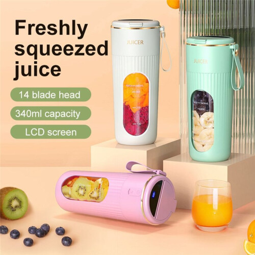 Juicer Cup Wireless Charging Small Portable Juicer Cup Multifunctional Household Fully Automatic Fruit Blender 1