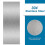 2X 10 Inch Stainless Steel Cake Scraper Large  Stripe  Smoother Scraper Cake Decorating Comb Cake Scraper 6