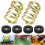 4 Pcs 422127-4 Mower Cap & 2 Pcs 283516 Compression  Springs for  Grass-Hopper Mower 2