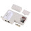 2X Professional Multi Function 4 in 1 Network Cable Tester RJ45/RJ11/USB/BNC LAN Cable Cat5 Cat6 Wire Tester 7