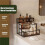 2X Coffee Syrup Rack 3-Storey Storage Rack Wine Rack Wine Rack Kitchen Seasoning 1