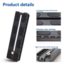 Aluminum Quick Release Plate Mount for Ronin S Gimbal Handheld Stabilizer Easy Installation Filming Accessory