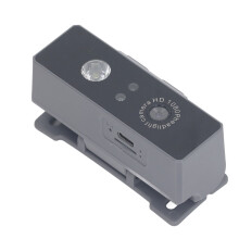 HD 1080P Head Mounted Sports Camera with 5-10m Light Range, 1800mAh Battery
