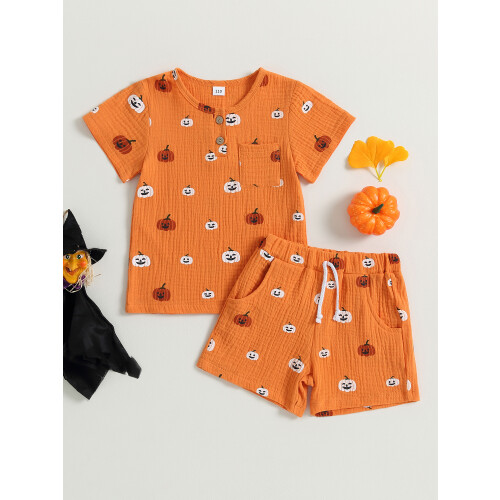 (18-24 Months, Orange) Σετ ρούχων για το Halloween 1
