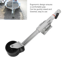 Verstellbarer Stützfuss mit Doppelrad
