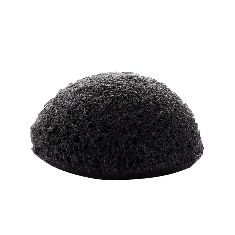 Black (Black) Face Wash Sponge Exfoliating Pads Pore-Shrinking Cleaning Professional