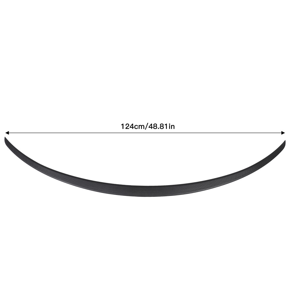 Carbon Fibre Style Spoiler Tesla Y 2020-23 7790334360484
